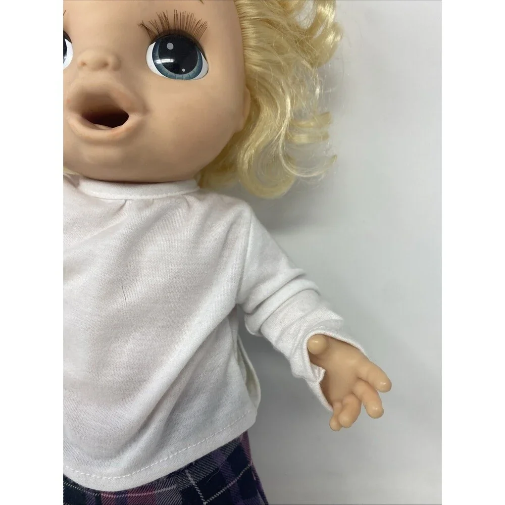 Baby Alive Happy Hungry Baby Interactive Doll Phrases & Sounds Blonde 2018